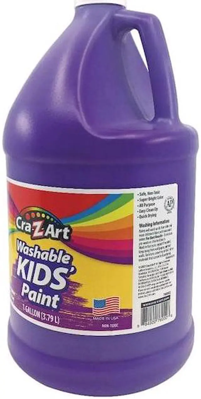 Alt view image 5 of 9 - Washable Kids Paint Purple 1 gal Bottle 760022