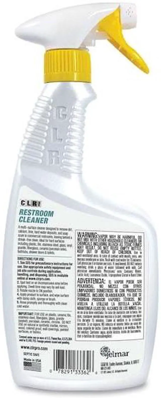 Alt view image 2 of 6 - CLR PRO BATH-32PRO Bath Daily Cleaner, Light Lavender Scent, 32oz Pump Spray,