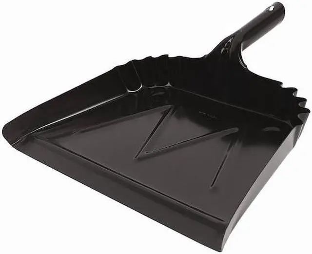 Alt view image 6 of 9 - C-(Whi 7)C-Dust Pan, 16Etal 20 Guage, Black