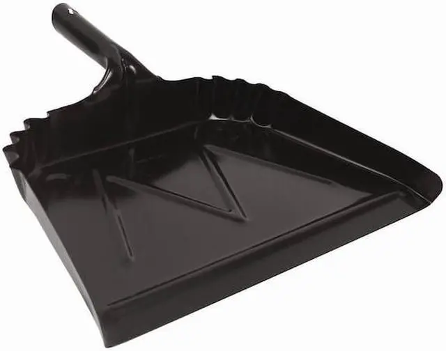Alt view image 8 of 9 - C-(Whi 7)C-Dust Pan, 16Etal 20 Guage, Black