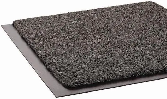 Alt view image 9 of 10 - Crown Rely-On Olefin GS 0310CH 315 Light Traffic Wiper Entrance Mat, 3 ft W x 10 ft L, 3/8 in THK, Charcoal, Polypropylene