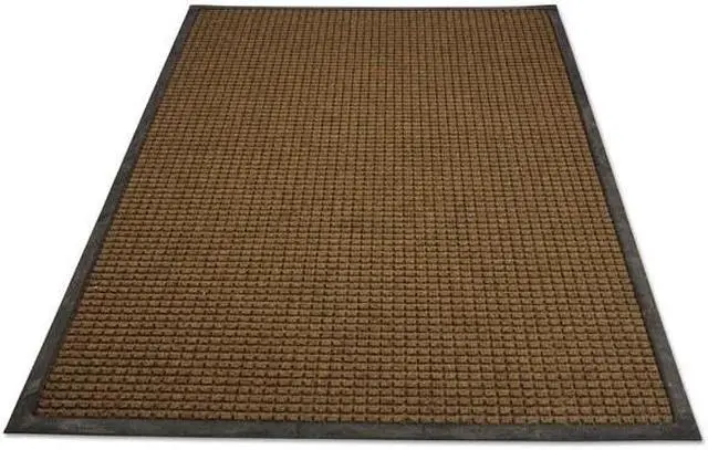 Alt view image 4 of 6 - Guardian WaterGuard Indoor/Outdoor Scraper Mat 48 x 72 Brown WG040614