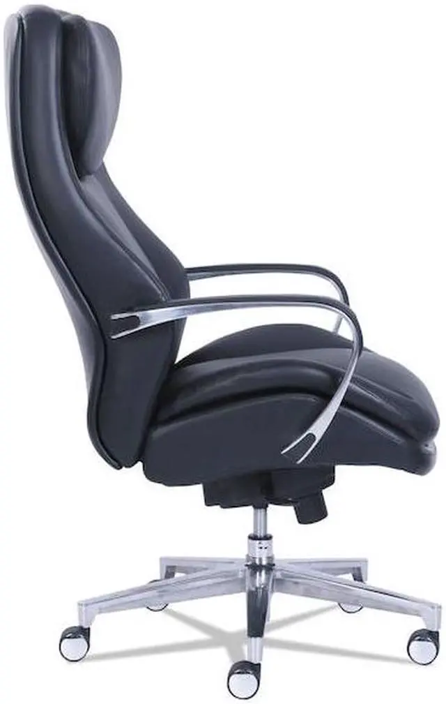 Alt view image 11 of 14 - La-Z-Boy Commercial 2000 Big and Tall Executive Chair Black 48968