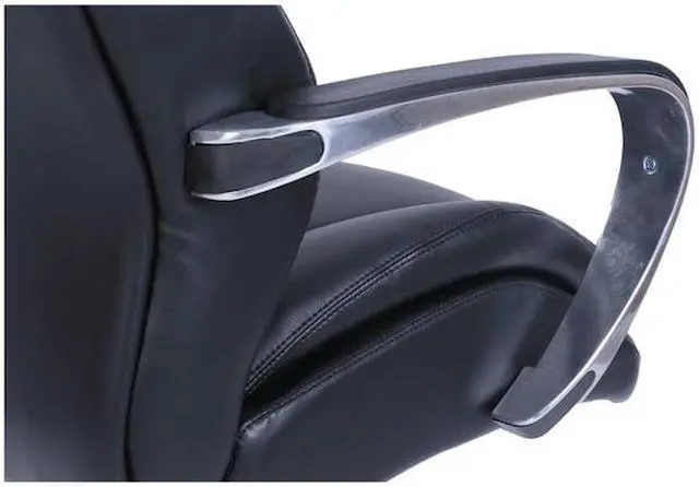Alt view image 13 of 14 - La-Z-Boy Commercial 2000 Big and Tall Executive Chair Black 48968