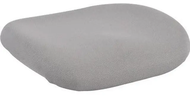 Alt view image 6 of 15 - Lorell Premium Seat - Ivory - Fabric - 1 Each