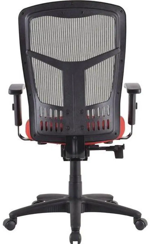 Alt view image 11 of 11 - Lorell Premium Seat - Red - Fabric - 1 Each