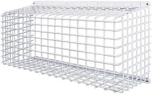 Alt view image 6 of 11 - Safety Technology International Wire Guard,Steel,White,24 1/2,Emrg Sign STI 9649