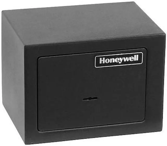 Main image of HONEYWELL 5002 Security Box, with Key 6.1 lb, 0.19 cu ft, Steel