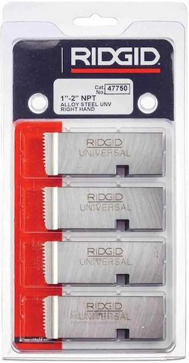 Alt view image 4 of 4 - Ridgid 632-47750 2 in. - 11-1/2 TPI NPT Pipe Die for Alloy RH