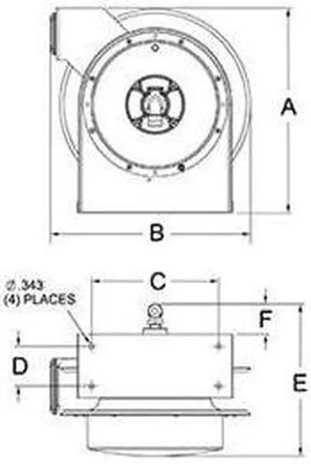 Alt view image 4 of 4 - Heavy Duty Cord Reel, SJTOW, 45 Ft.