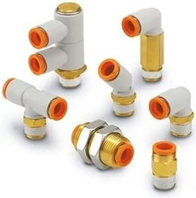 Alt view image 3 of 3 - SMC KQ2H07-34AS Male Adapter,1/4 in.,TubexMNPT