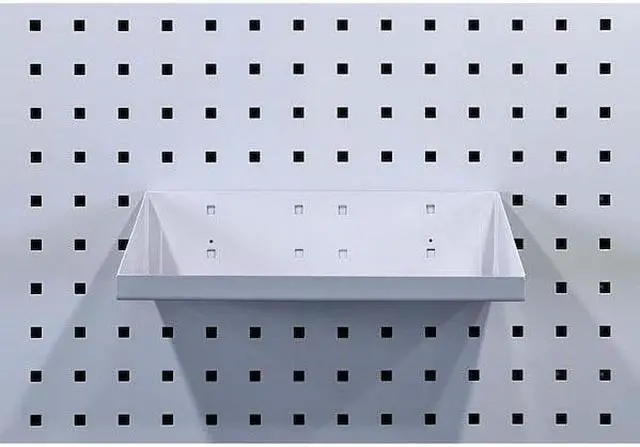 Alt view image 3 of 4 - TRITON PRODUCTS 56120-WHT 12 In. W x 10 In. D White Epoxy Coated LocBoard Steel