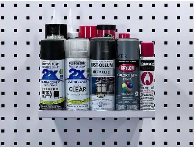 Alt view image 2 of 4 - TRITON PRODUCTS 56120-WHT 12 In. W x 10 In. D White Epoxy Coated LocBoard Steel