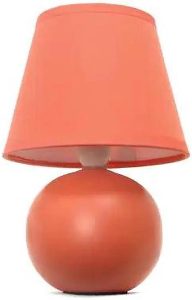 Alt view image 4 of 8 - Simple Designs Mini Ceramic Globe Table Lamp