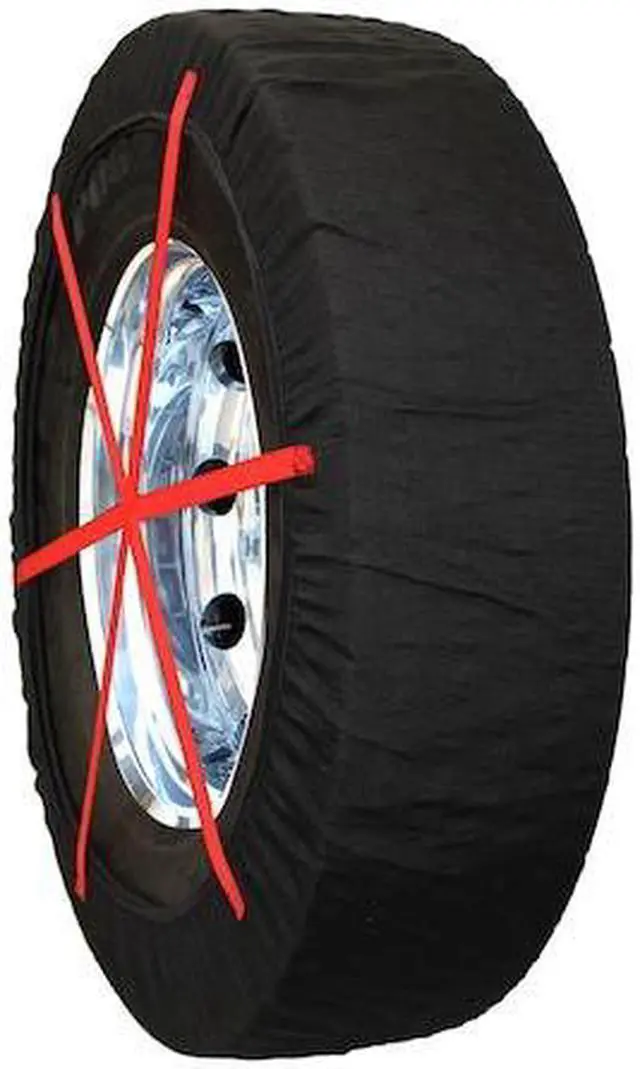 Alt view image 3 of 3 - SCC S240 HD Supersox Tire Traction with Long Lasting JacQuard Pro Woven Grip Texture Fabic, Set of 2