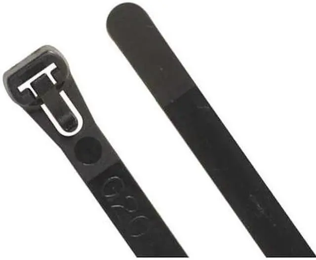 Main image of PARTNERS BRAND CTR10B Cable Tie, 10 in L, Black, 50 lb Strength, 1000 PK