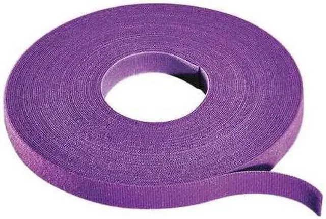Main image of RIP-TIE W-75-1RL-V Cable Tie Roll, 75 ft L, Violet, Nylon, Polyethylene, 50 lb