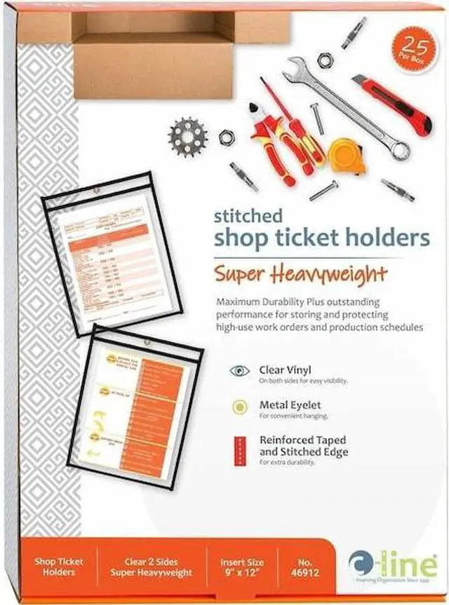 Alt view image 10 of 16 - C-Line Holder,Tckt,2clr Sds,9x12 46912