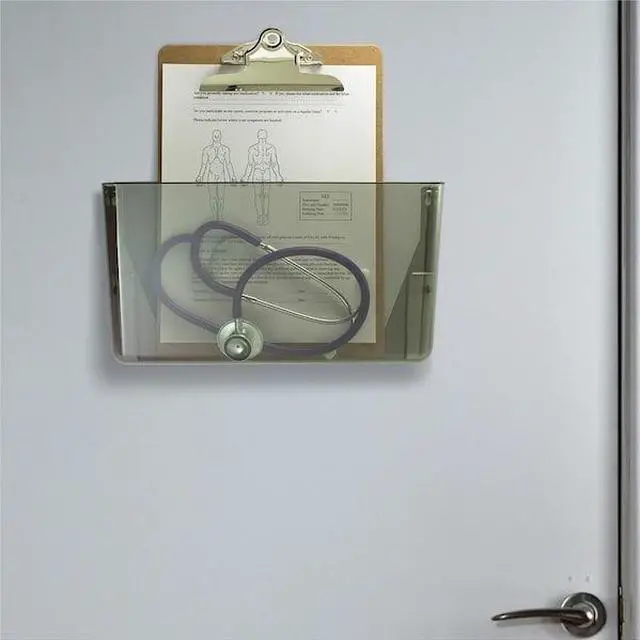 Alt view image 6 of 11 - Officemate International Corp OIC21431 Wall File- 13in.x4-.13in.x7in.- Letter- Smoke