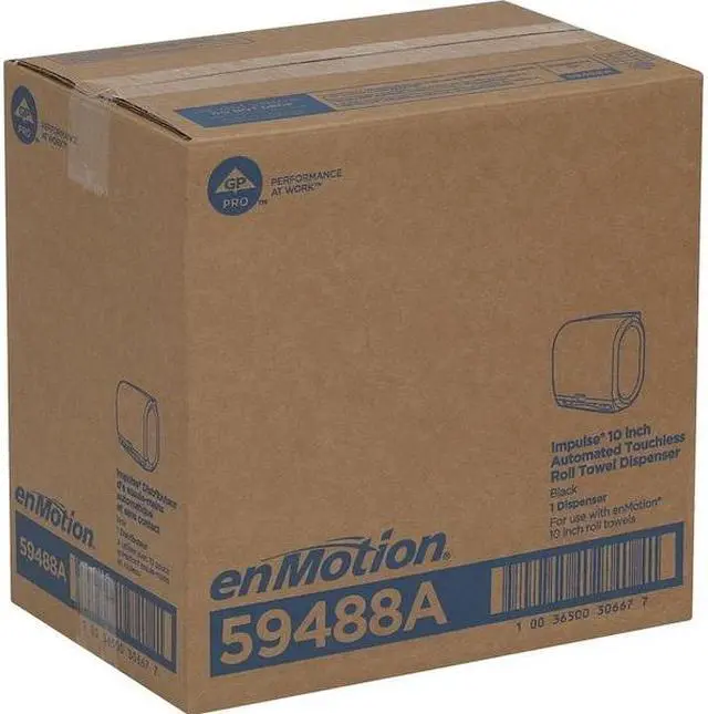 Alt view image 7 of 7 - GEORGIA-PACIFIC 59488A enMotion Impulse 10 in 1-Roll Automated Touchless Paper