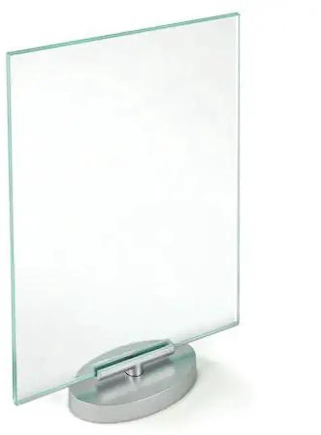 Main image of AZAR DISPLAYS 252942 Two-Sided Revolving Acrylic Sign Holder Frame 8.5"W X