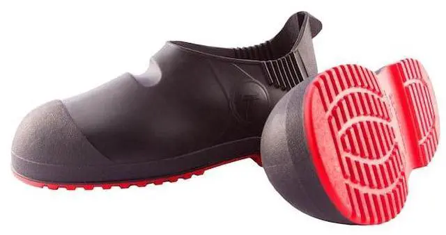 Alt view image 3 of 3 - TINGLEY 45811 Overshoes, Plain Toe, PVC, 5 1/2 in Height, Pull On Closure,