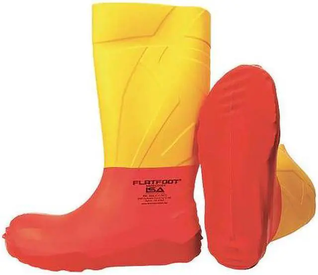 Main image of ISA SRLF100L Overshoes, Composite Toe, Rubber, 7 1/2 in Height, Slip On