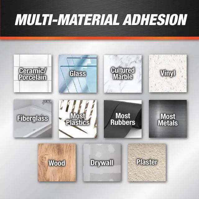 Alt view image 3 of 6 - DAP 8781 Kitchen & Bath Sealant, 10.1 oz, Cartridge, Clear, Silicone Rubber Base