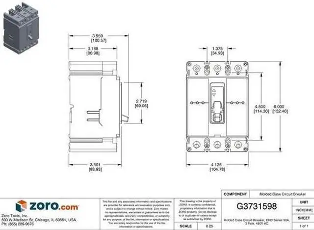 Alt view image 2 of 3 - EHD3050 14K Series C by Eaton / Cutler-Hammer