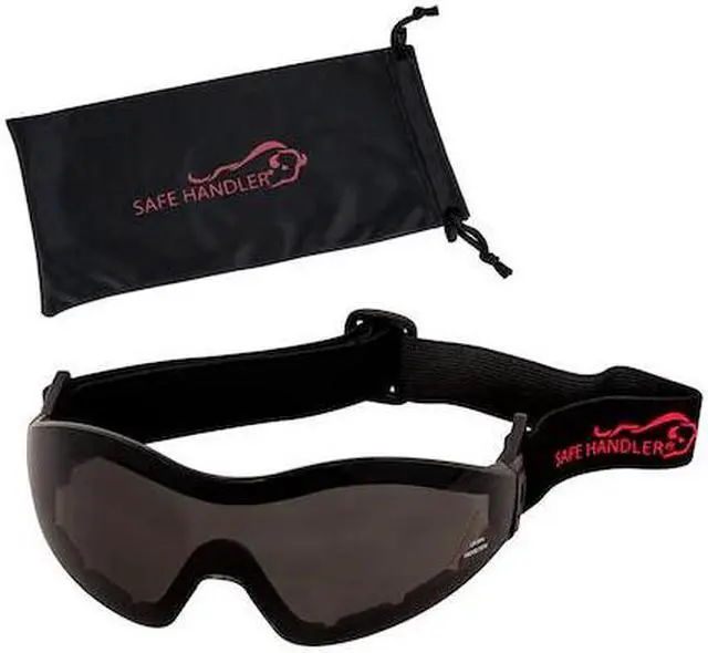 Main image of BISON LIFE SH-MRSG-BKLBKS-MS19 Mirage, Safety Goggles Anti-Fog &  Anti-Scratch,