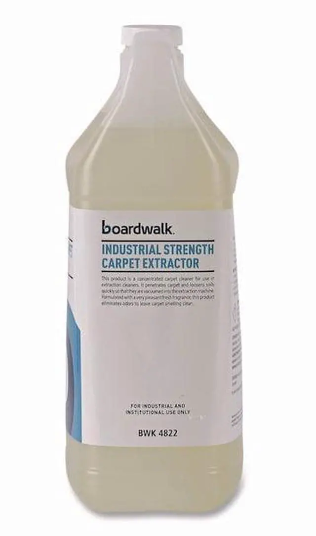 Alt view image 8 of 12 - Boardwalk INDUSTRIAL STRENGTH CARPET EXTRACTOR, CLEAN SCENT, 1 GAL BOTTLE BWK4822EA