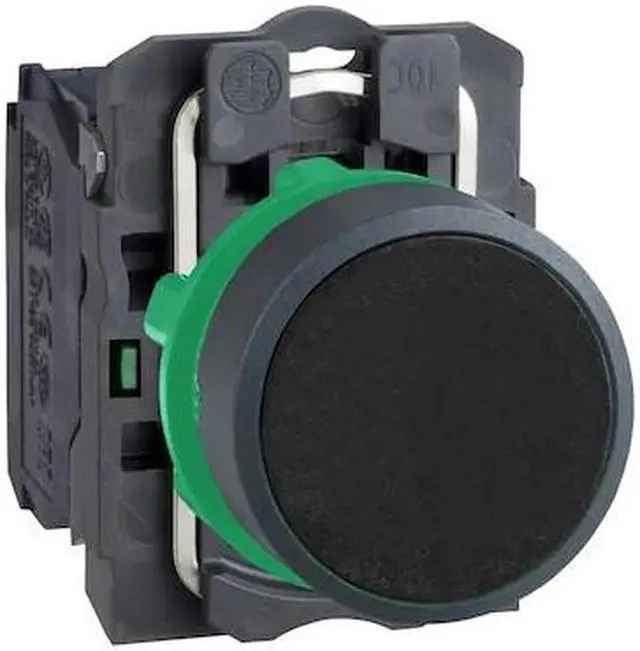 Main image of SCHNEIDER ELECTRIC XB5AA21 Push Button Operator, 22 mm, 1NO, Black