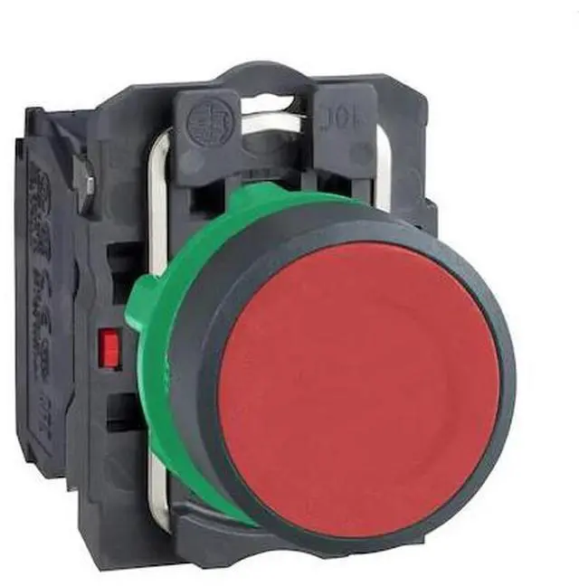 Alt view image 3 of 7 - SCHNEIDER ELECTRIC XB5AA42 Push Button Operator, 22 mm, 1NC, Red
