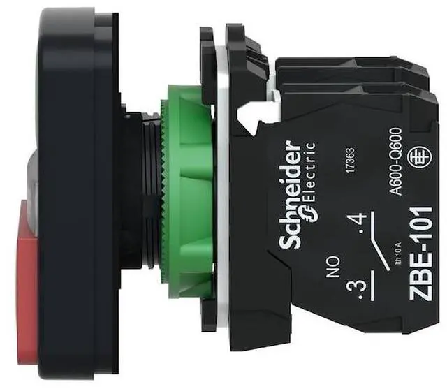 Alt view image 5 of 5 - Pushbutton, Plastic, Green/Red, 120V Light
