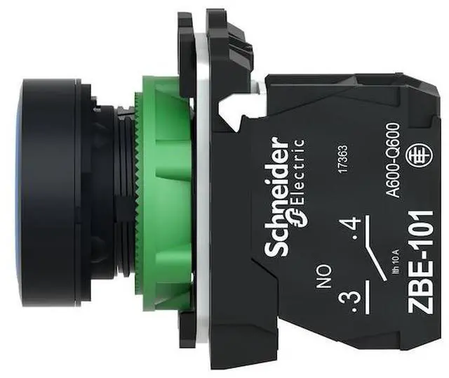 Alt view image 3 of 6 - Non-Illum Push Button Operator, Green XB5AA61