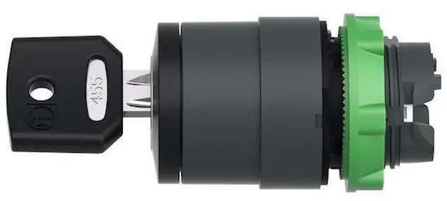 Alt view image 3 of 3 - SCHNEIDER ELECTRIC ZB5AG6 Non-Illum Selector Swtch,22mm,2 Pos,Keyd