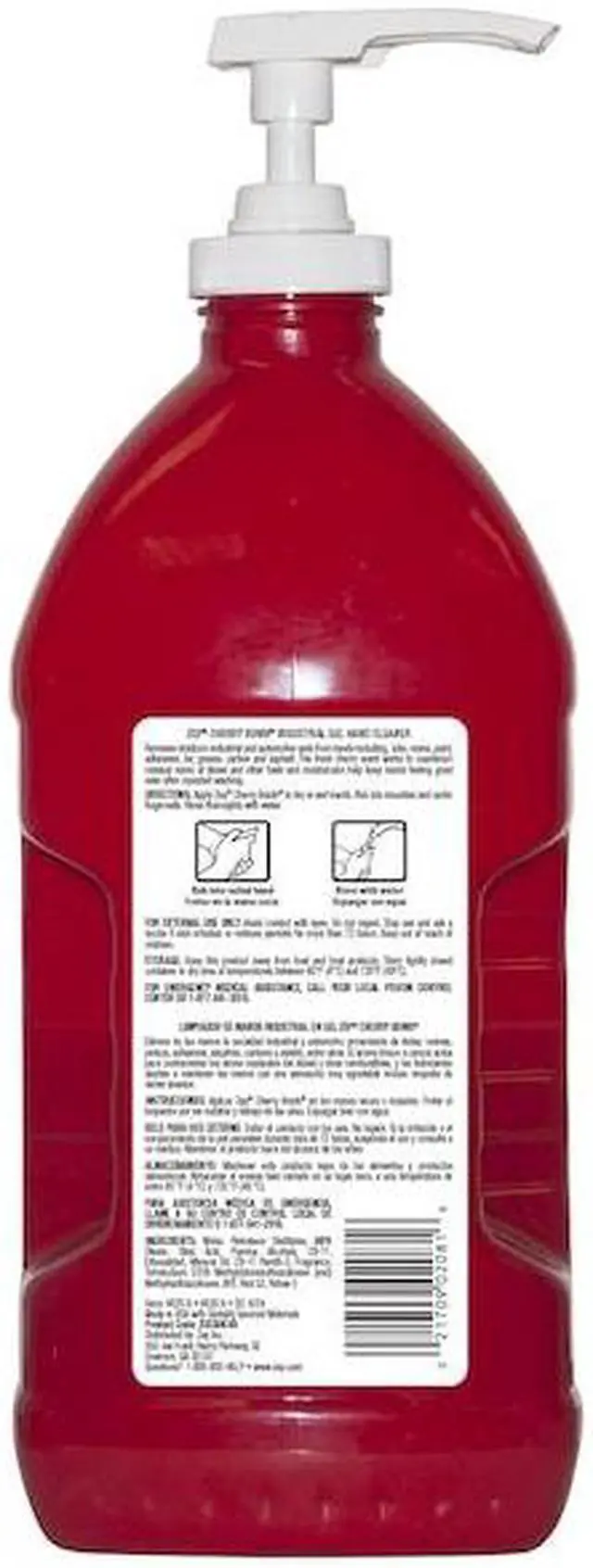 Alt view image 7 of 7 - ZEP R57116 Cherry Bomb Hand Cleaner, 48 oz.