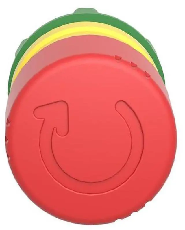 Alt view image 3 of 6 - SCHNEIDER ELECTRIC ZB5AS834 Push Button operator, 22 mm, Red