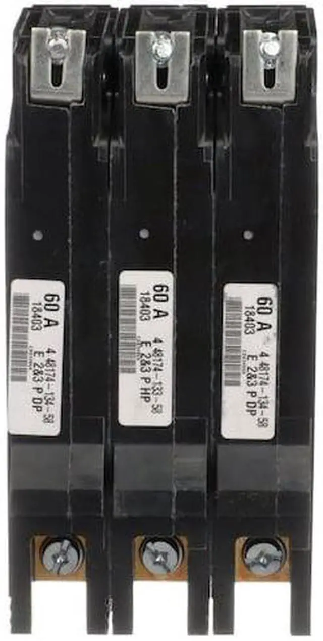 Alt view image 5 of 5 - SQUARE D EDB34060 60 A Bolt On Standard Miniature Circuit Breaker , 277/480V AC
