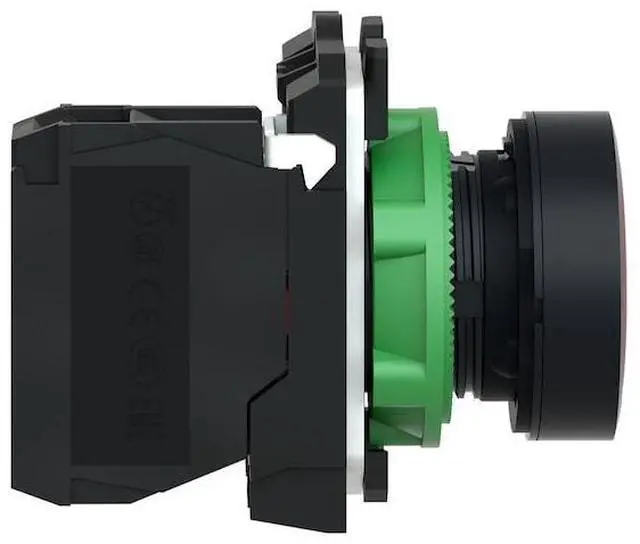 Alt view image 5 of 7 - SCHNEIDER ELECTRIC XB5AA42 Push Button Operator, 22 mm, 1NC, Red