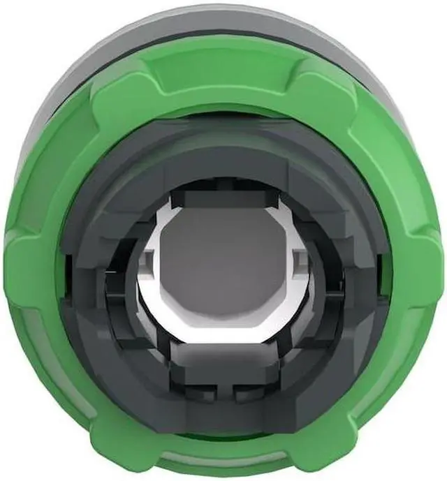 Alt view image 3 of 4 - SCHNEIDER ELECTRIC ZB5AH033 Illuminated Push Button Operator, 22 mm, Green