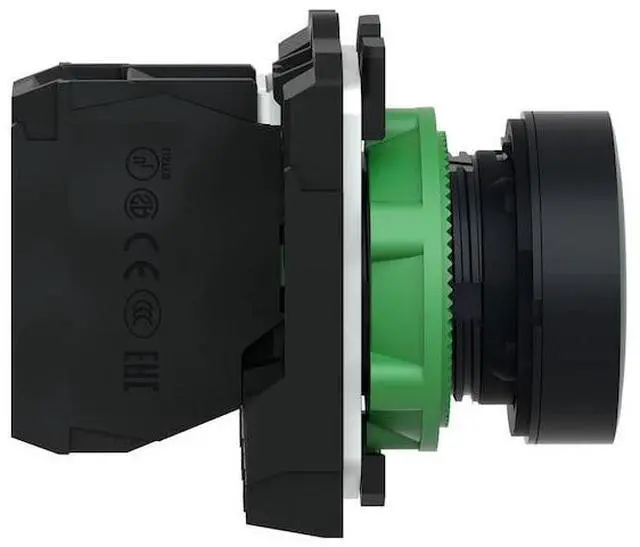 Alt view image 3 of 6 - SCHNEIDER ELECTRIC XB5AA31 Flush Push Button Operator, 22 mm, 1NO, Green