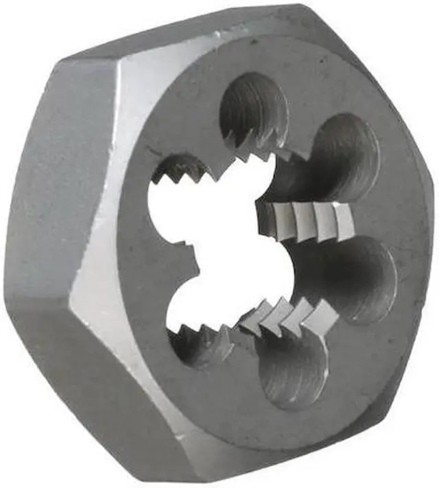 Alt view image 2 of 6 - Drill America 3/4"-16 Carbon Steel Left Hand Hex Die, DWTHX3416LH