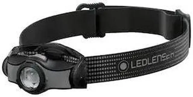 Alt view image 5 of 8 - LEDLENSER MH3 Multipurpose Lightweight High Power LED Headlamp, 200 Lumens – Black