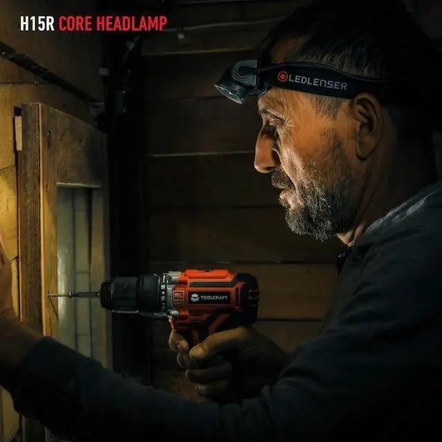 Alt view image 13 of 13 - LEDLENSER H15R Core Rechargeable LED Headlamp