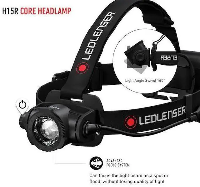 Alt view image 11 of 13 - LEDLENSER H15R Core Rechargeable LED Headlamp