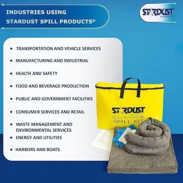 Alt view image 3 of 6 - STARDUST D715 Spill Kit, Chem/Hazmat, Yellow