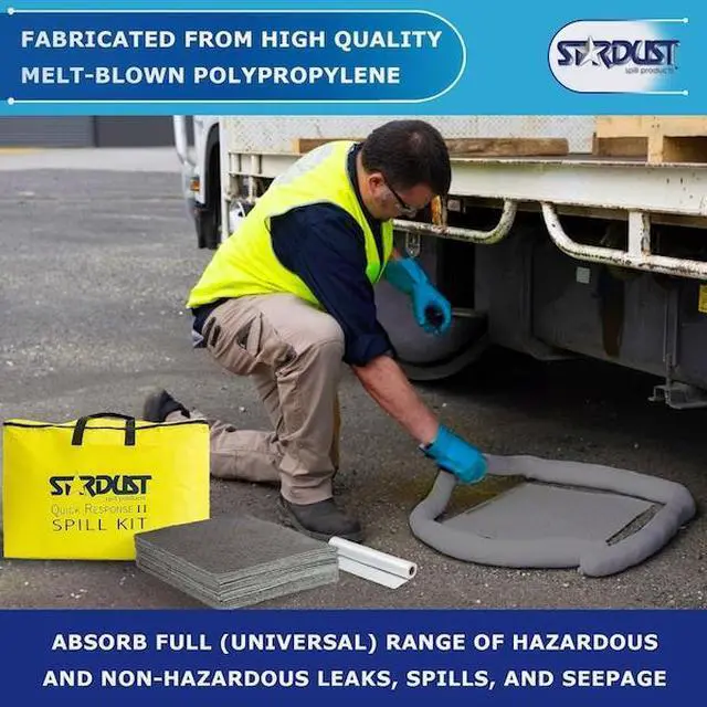 Alt view image 5 of 6 - STARDUST D715 Spill Kit, Chem/Hazmat, Yellow