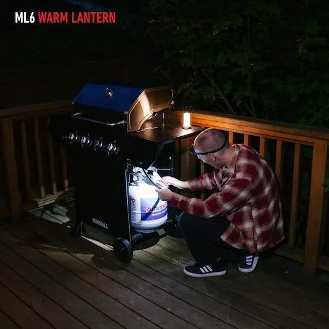 Alt view image 4 of 6 - Ledlenser 502084 ML6 Warm Rechargeable Outdoor Lantern - 750 Lumens
