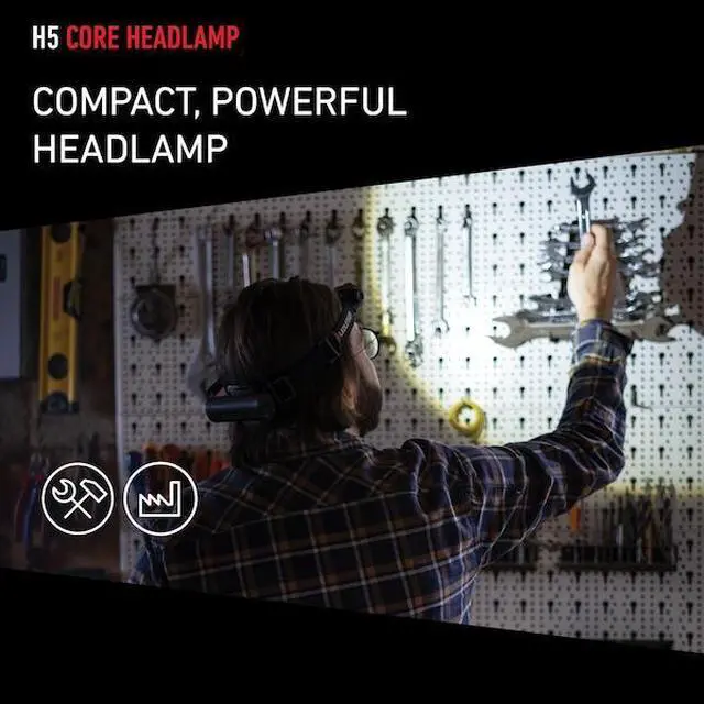 Alt view image 11 of 12 - LEDLENSER H5 Core LED Headlamp - 350 Lumens
